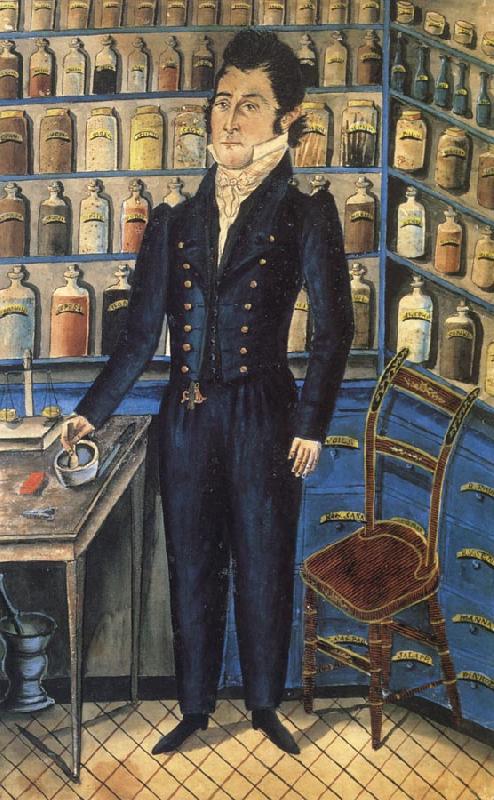 Jacob Maentel Portrait of Dr.Christian Bucher Germany oil painting art